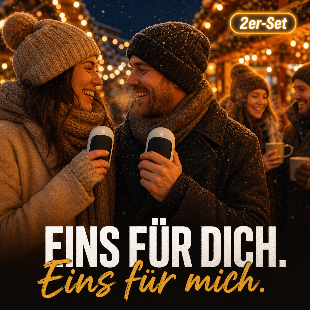 Hiberra Handwärmer 2er-Set – eins für dich, eins für mich